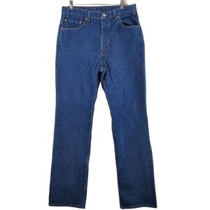Vtg Levis 517 Blue Jeans Men 36x34 Hi Rise Boot Cut (34x34) USA Made 04/00